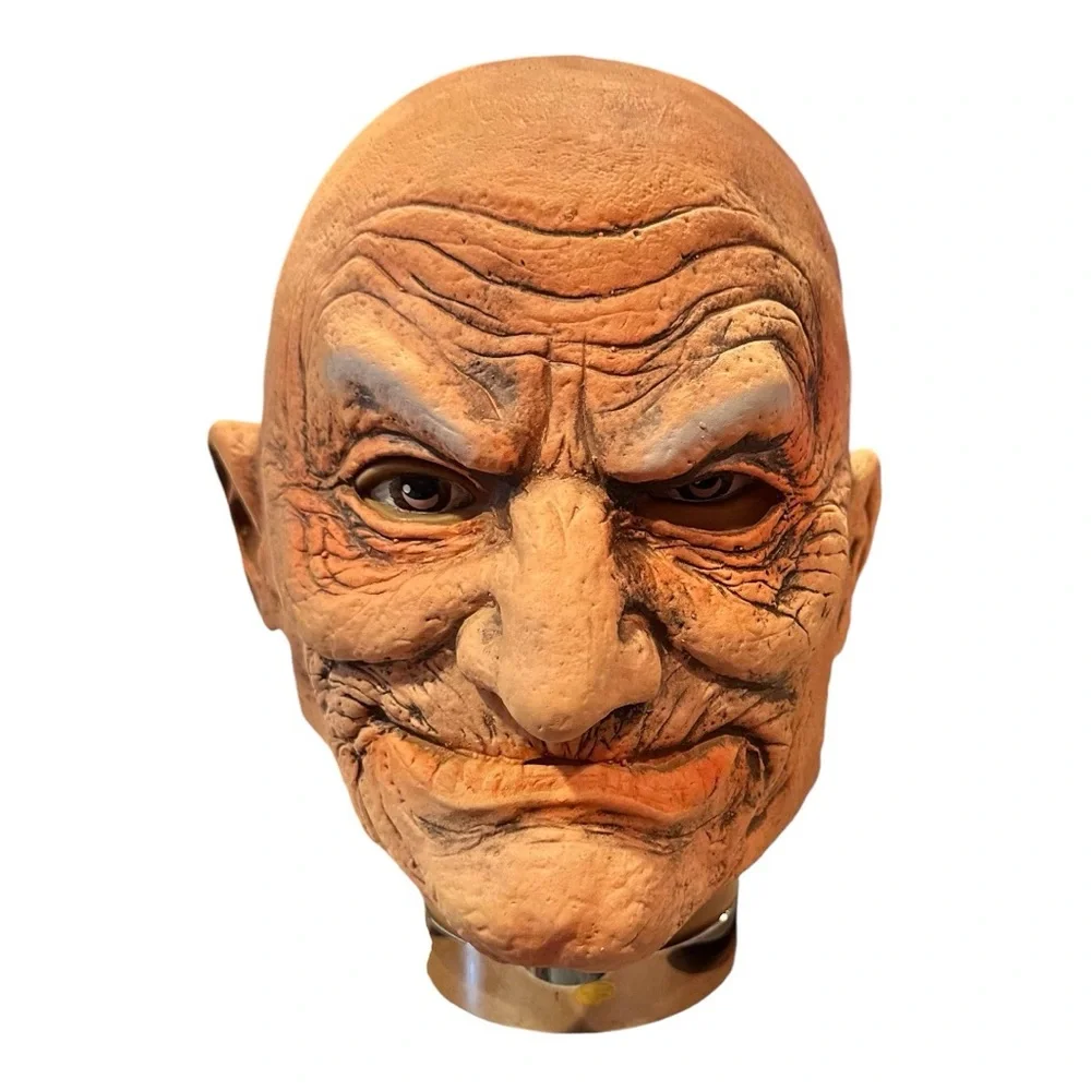 OLD MAN “ EDGAR” HALLOWEEN MASK UNISEX KIDS & ADULTS NEW